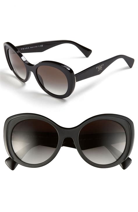 Shop Prada 54MM Butterfly Sunglasses 